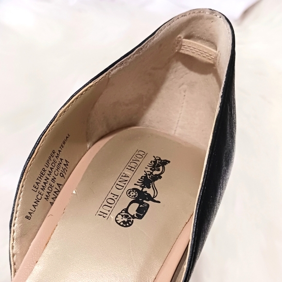 Coach and Four Women's Anna Camel Suede High Heels Sz 9.5M - Picture 10 of 11